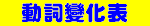 動詞變化