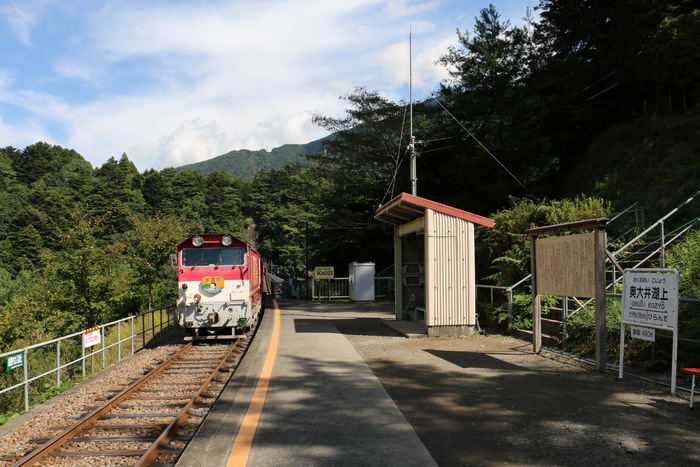 奥大井湖上駅