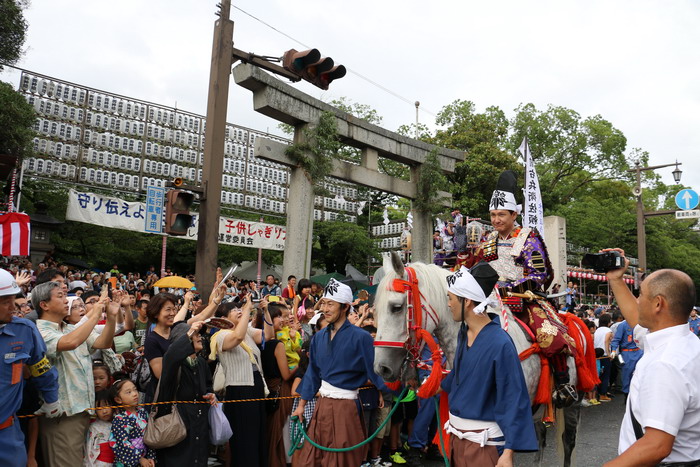 頼朝公旗挙げ出陣式